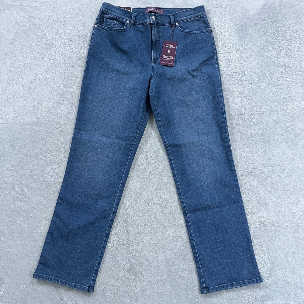 Gloria Vanderbilt Jeans 14 Amanda‎ Classic Tapered Leg High Rise Southwestern